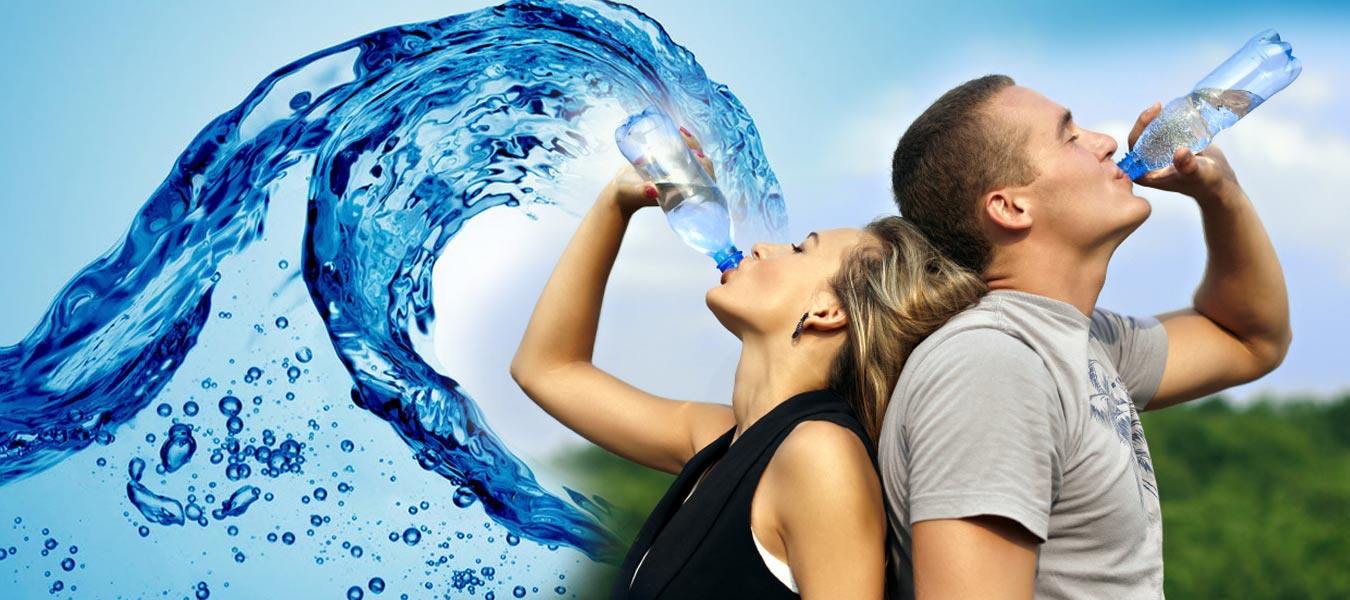 Красивая реклама воды